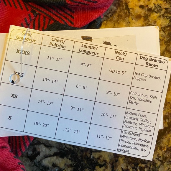 XXXS Dog PJ for Toy Breeds - Picture 5 of 5